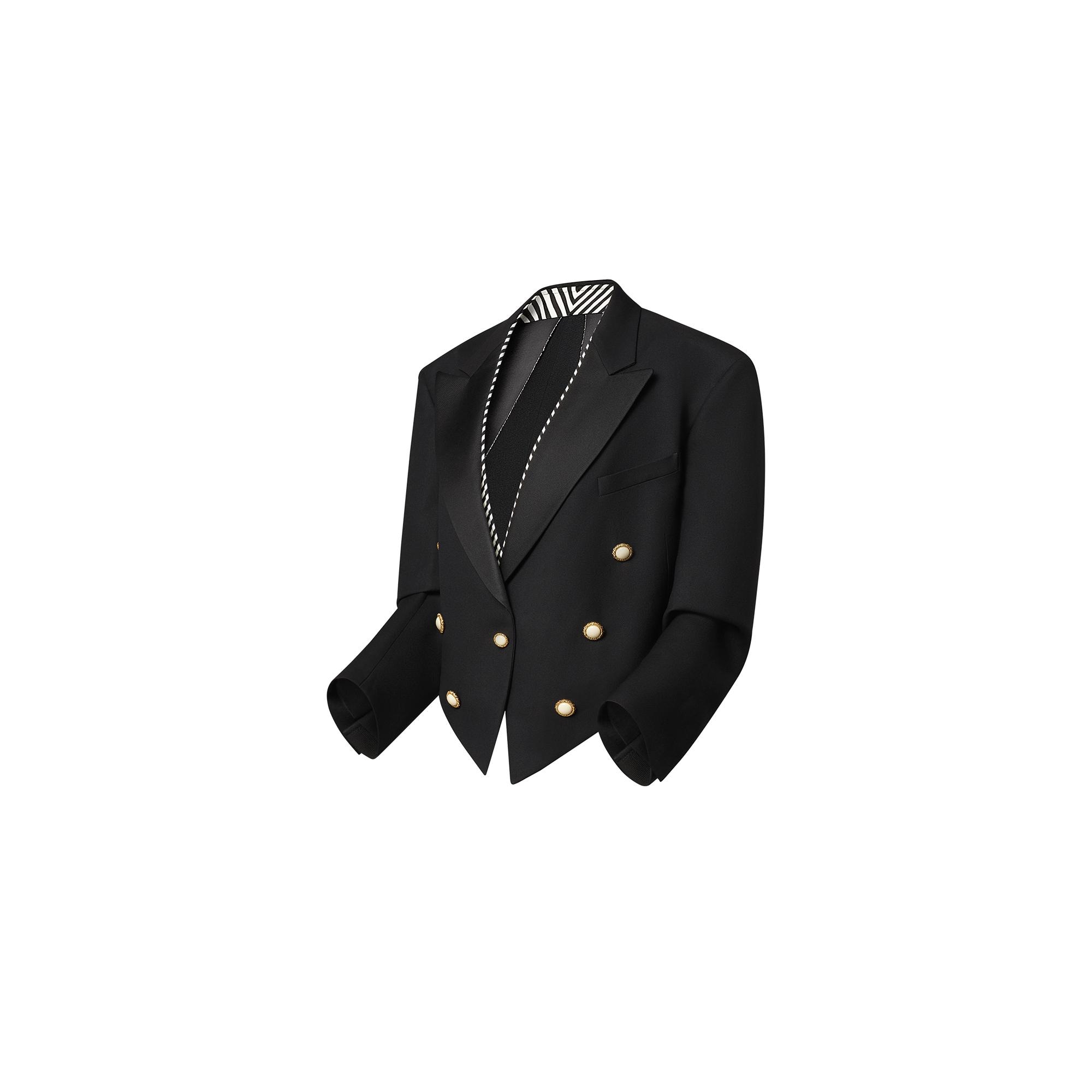  Ready-to-Wear Coats and Jackets Loose Collar Toile Spencer Jacket | Louis Vuitton ® (Product zoom)