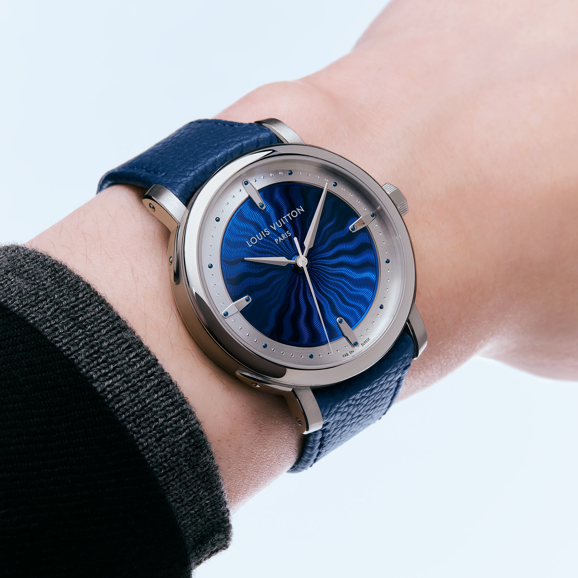  Toutes les Montres } Louis Vuitton Escale, Automatic, 39mm, Platinum | Louis Vuitton ® (Zoom produit)