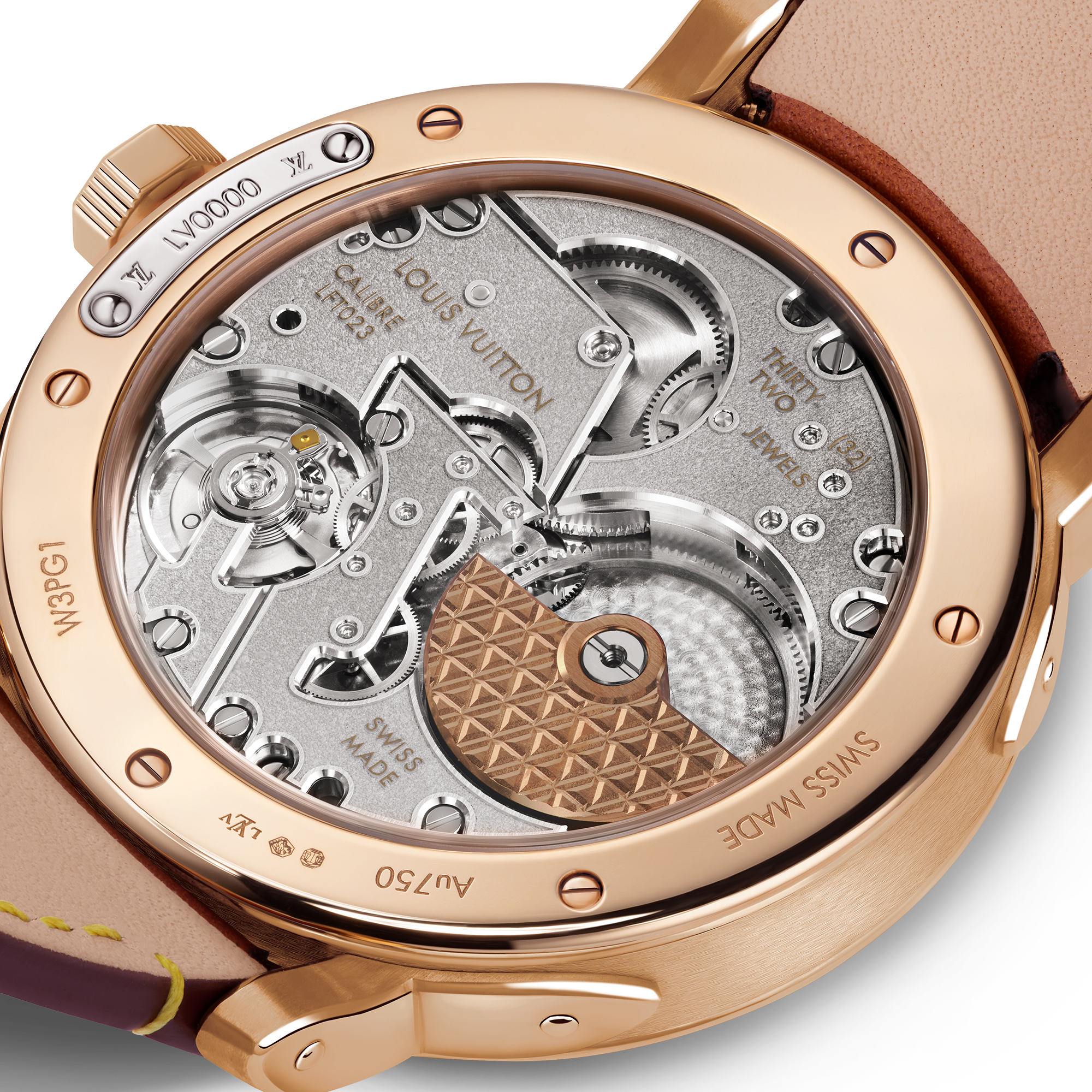 Toutes les Montres } Louis Vuitton Escale, Automatic, 39mm, Rose Gold | Louis Vuitton ® (Zoom produit)