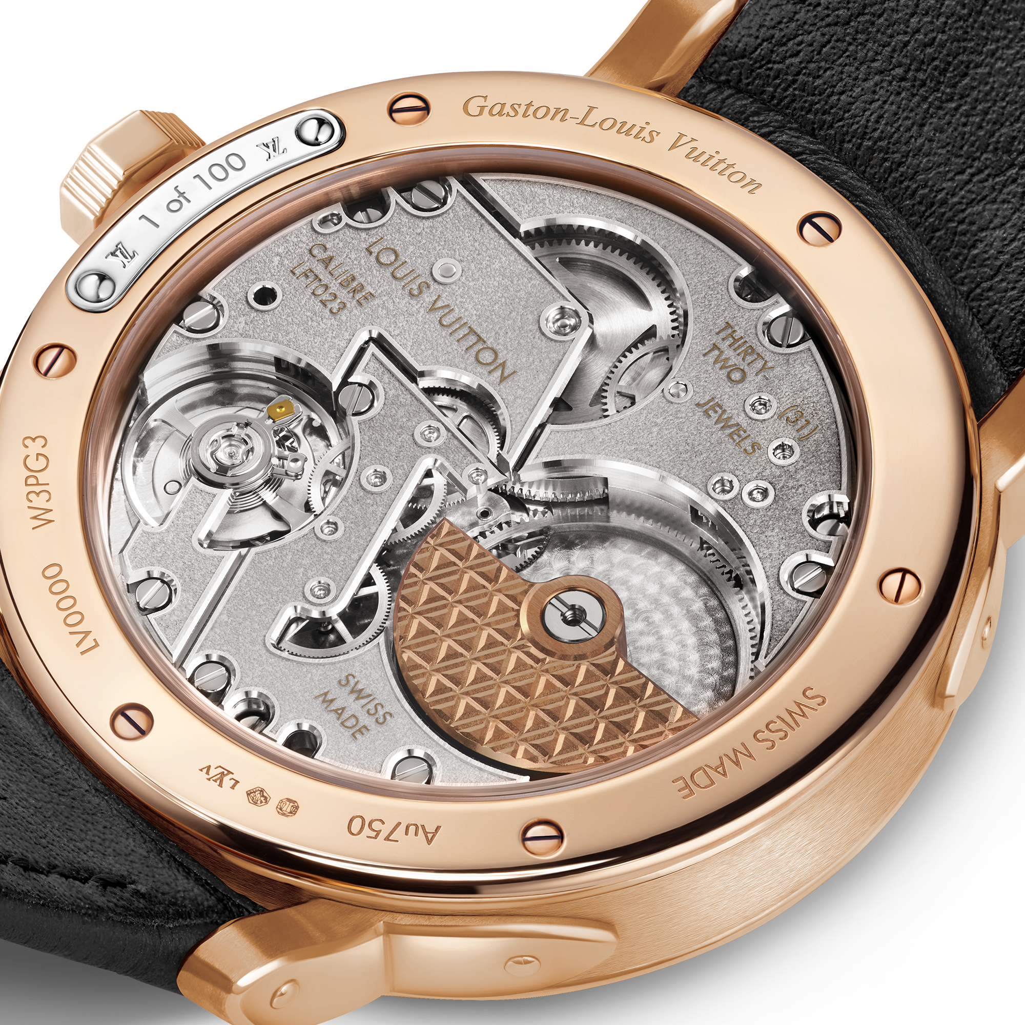  All Watches } Louis Vuitton Escale, Automatic, 39mm, Rose Gold | Louis Vuitton ® (Product zoom)