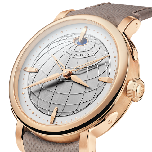 All Watches } Louis Vuitton Escale Twin Zone, Automatic, 40mm, Rose Gold | Louis Vuitton ® (Product zoom)