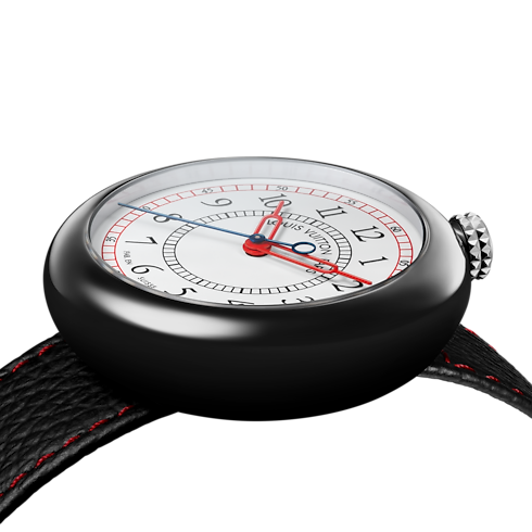 All Watches } Louis Vuitton Monterey, Automatic, 37mm, Ceramic and steel | Louis Vuitton ® (Product zoom)