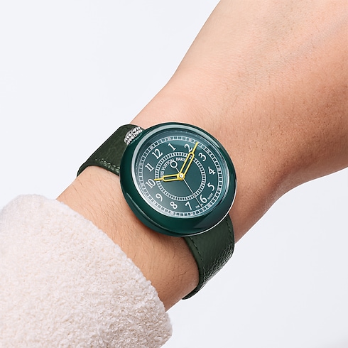 All Watches } Louis Vuitton Monterey, Automatic, 37mm, Ceramic and steel | Louis Vuitton ® (Product zoom)