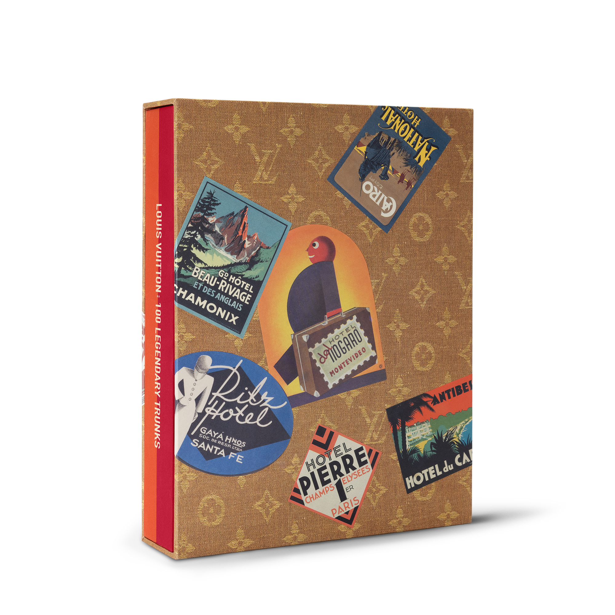  Library Hard Cover Books Louis Vuitton: 100 Legendary Trunks - English Version - | Louis Vuitton ® (Product zoom)