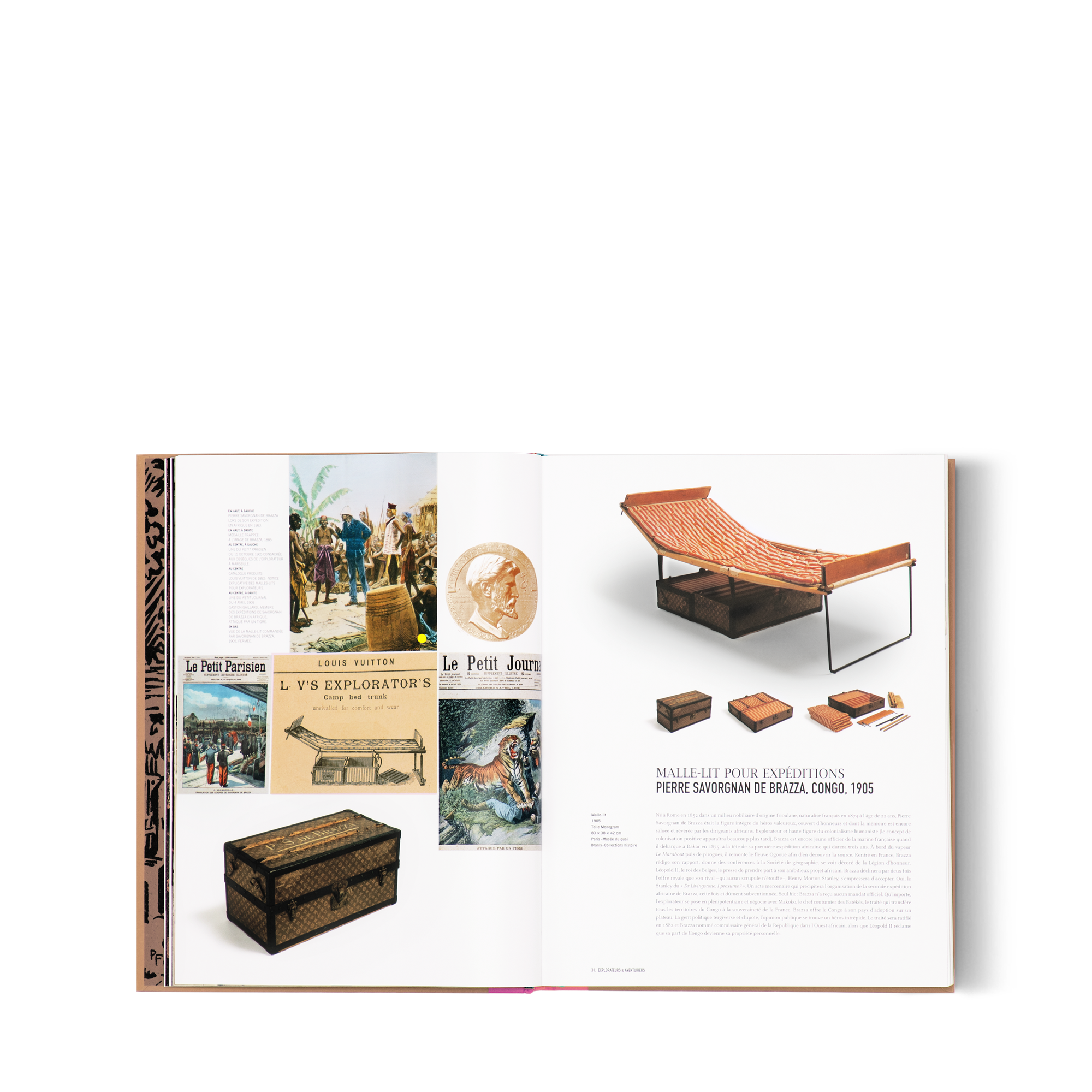  Library Hard Cover Books Louis Vuitton: 100 Legendary Trunks - French Version - | Louis Vuitton ® (Product zoom)