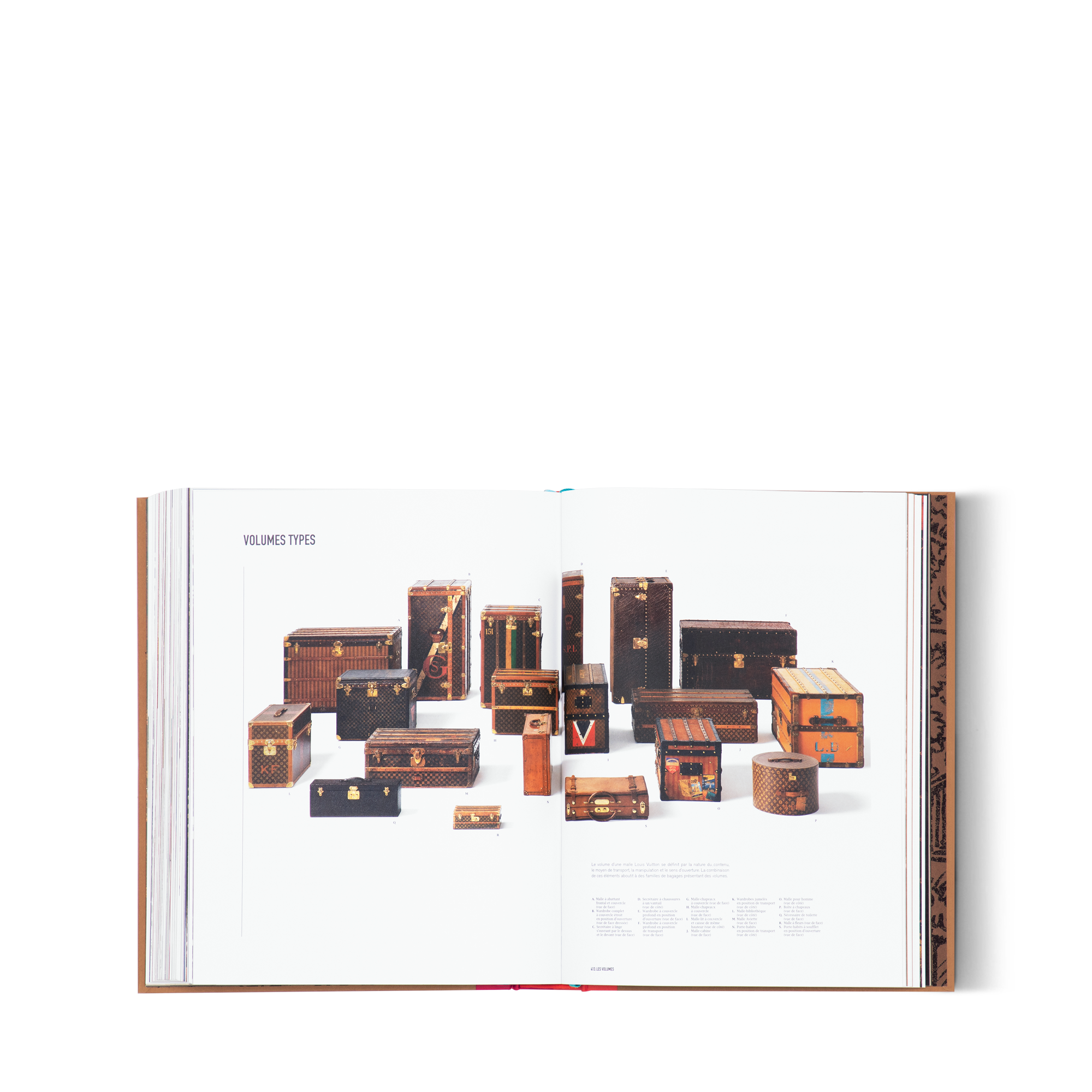  Library Hard Cover Books Louis Vuitton: 100 Legendary Trunks - French Version - | Louis Vuitton ® (Product zoom)