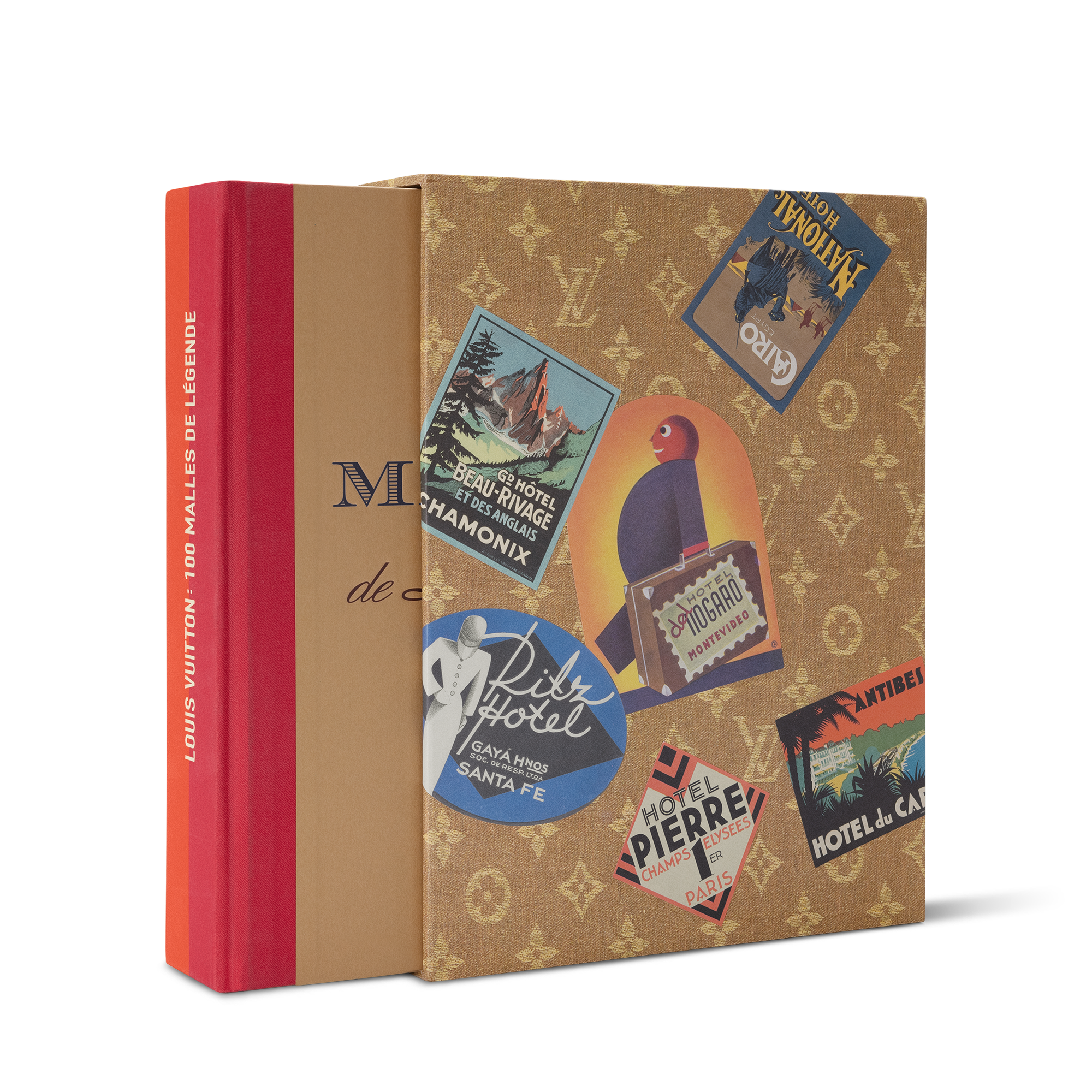  Library Hard Cover Books Louis Vuitton: 100 Legendary Trunks - French Version - | Louis Vuitton ® (Product zoom)
