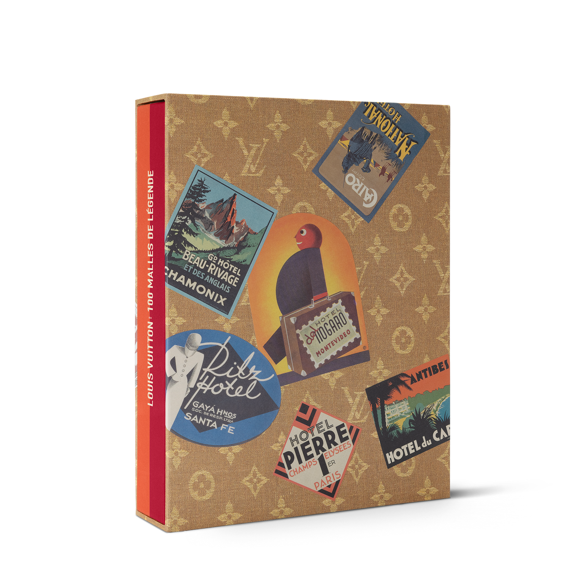  Library Hard Cover Books Louis Vuitton: 100 Legendary Trunks - French Version - | Louis Vuitton ® (Product zoom)