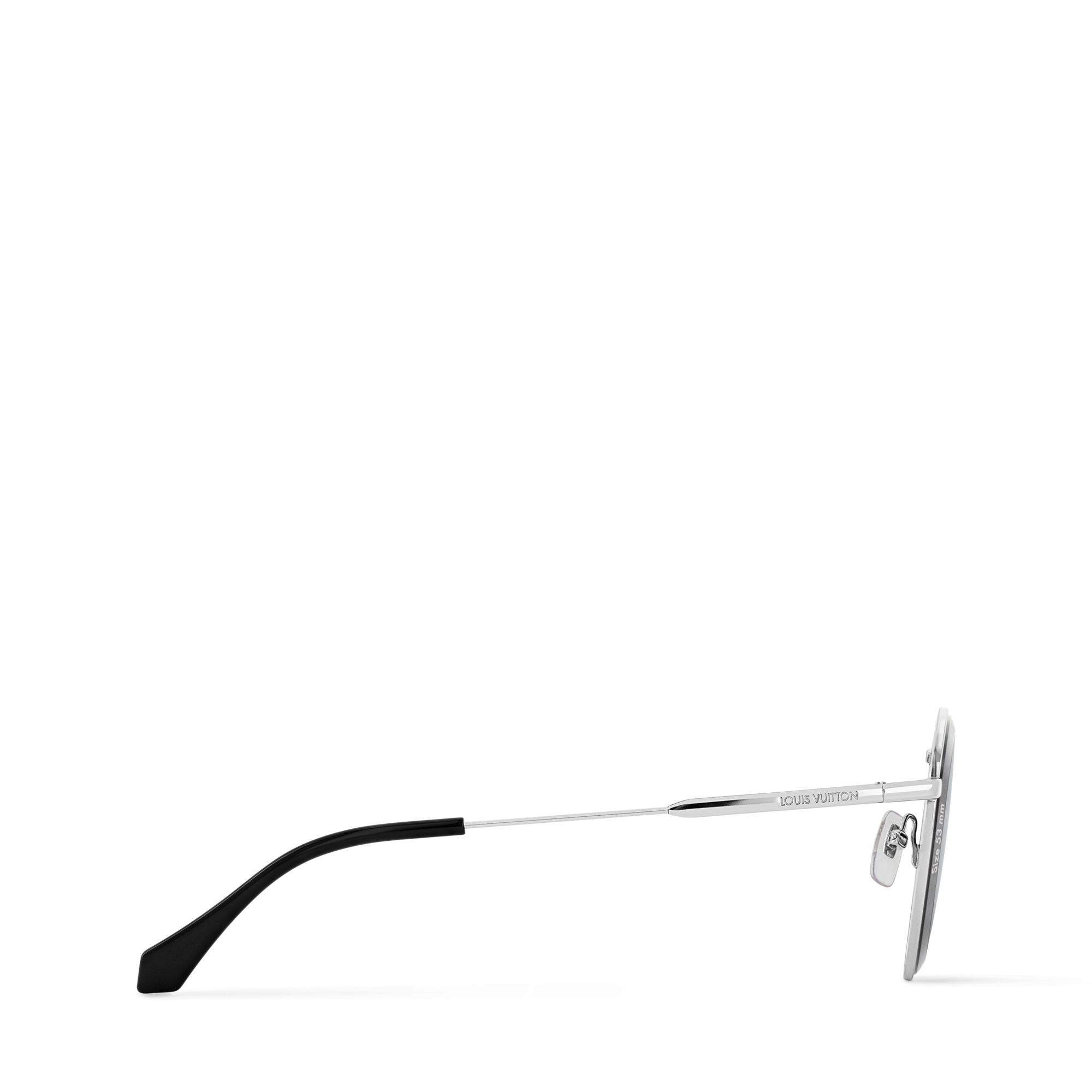 S00 Accessoires Lunettes de Soleil Lunettes de soleil en métal rondes LV Super Vision | Louis Vuitton ® (Zoom produit)