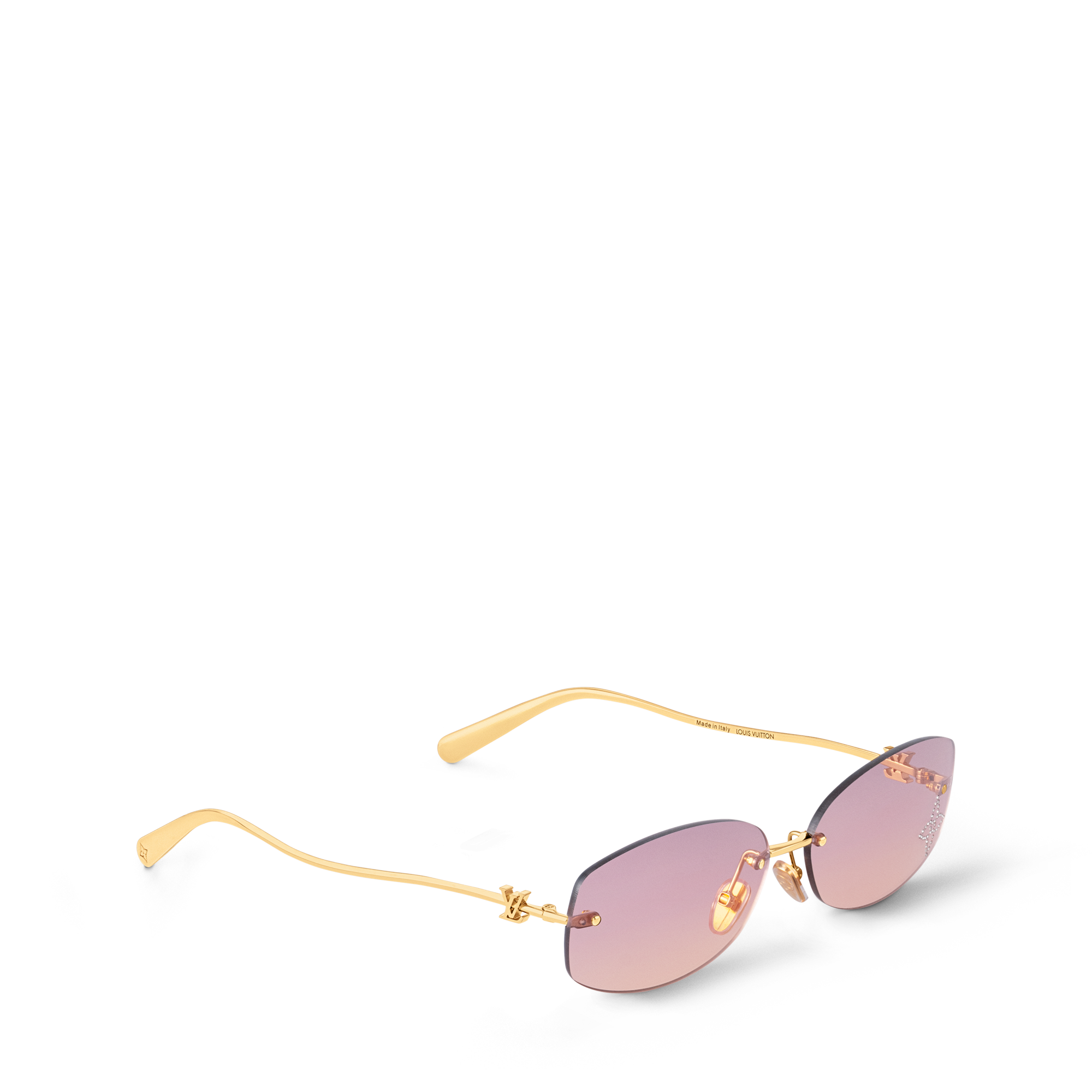S00 Accessoires Lunettes de Soleil Lunettes de soleil ovales LV Glam 2.0 | Louis Vuitton ® (Zoom produit)