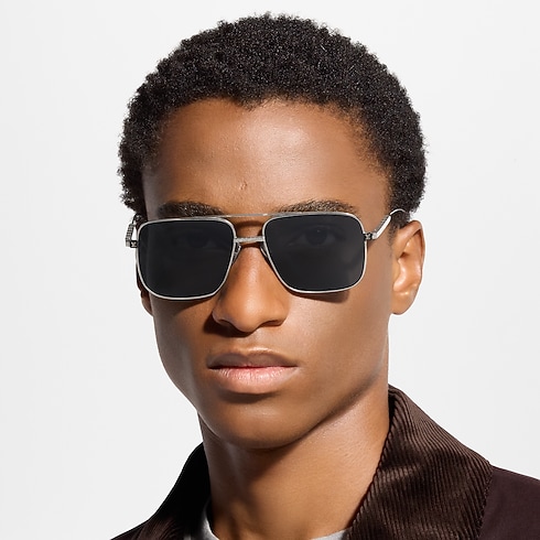 S00 Accessoires Lunettes Lunettes de soleil XL forme aviateur légères Attitude | Louis Vuitton ® (Zoom produit)