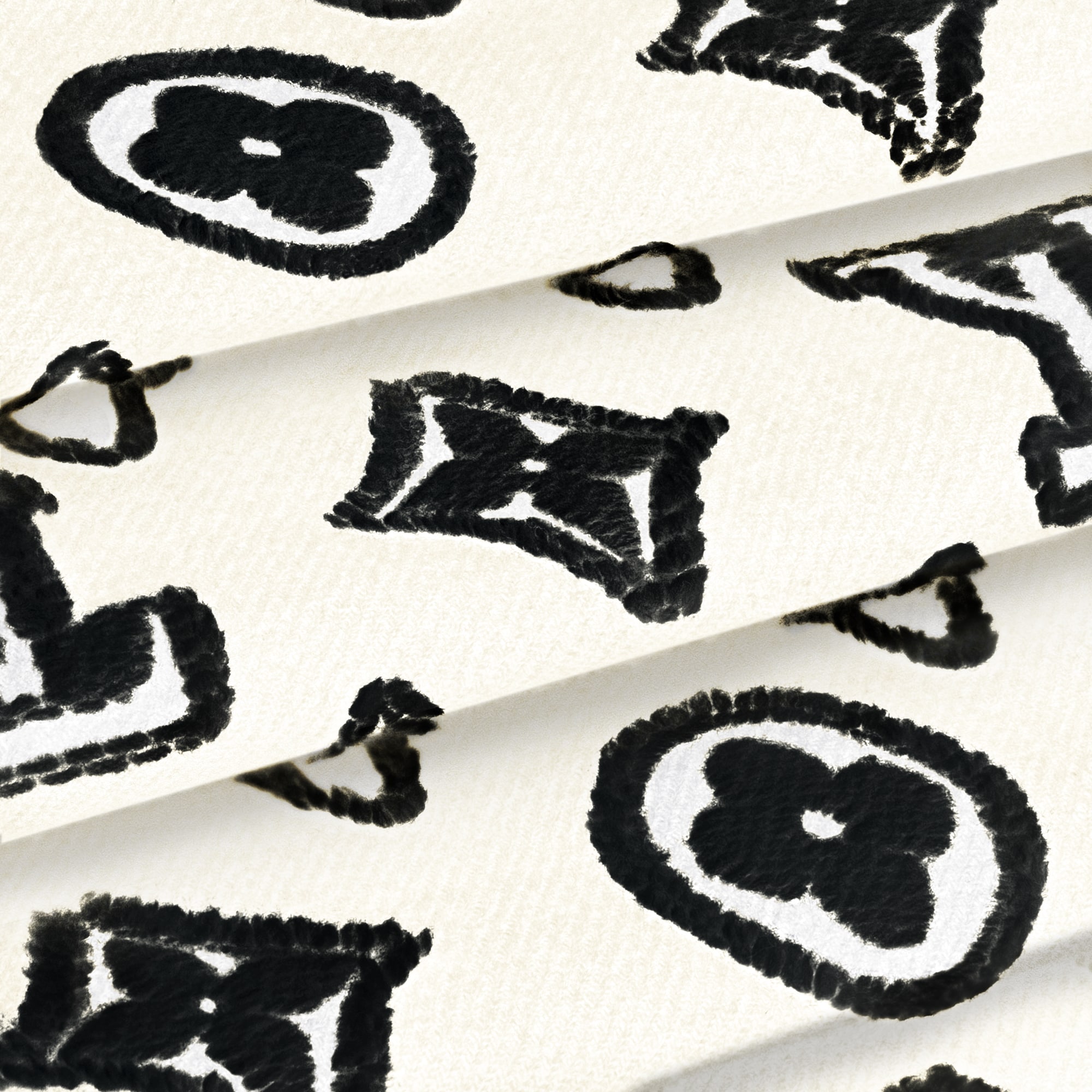 S00 Accessories Scarves  LV 3D Scarf | Louis Vuitton ® (Product zoom)