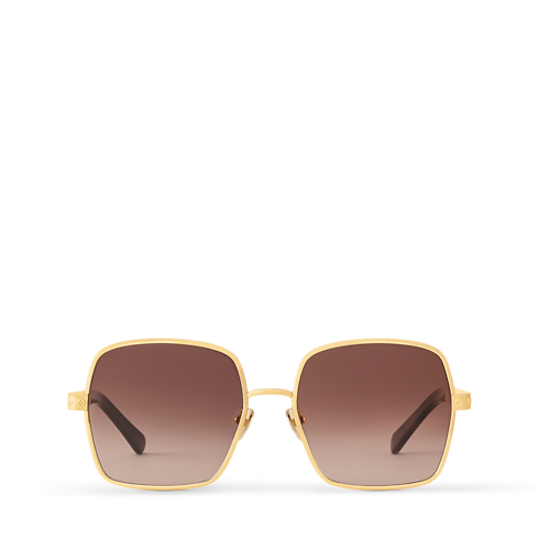 S00 Accessories Eyewear LV Aura Square Sunglasses | Louis Vuitton ® (Product zoom)