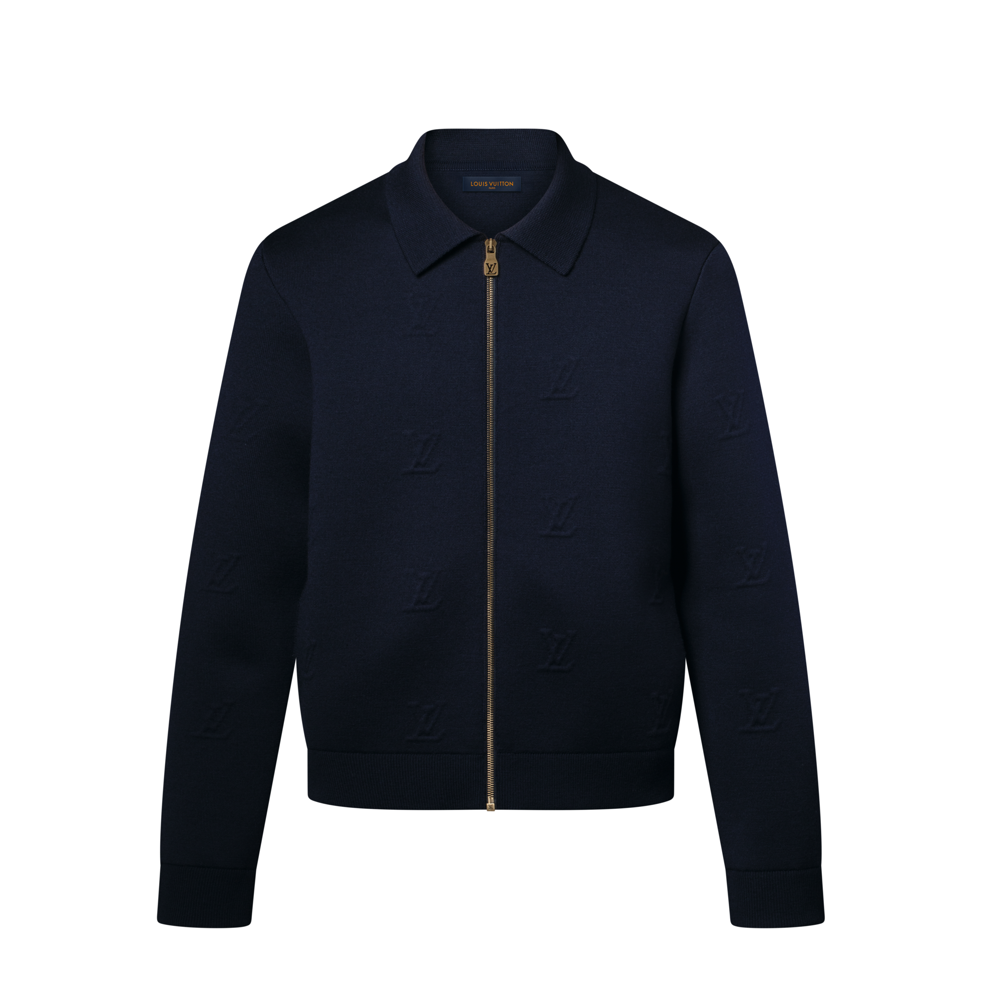  Ready-to-Wear All Ready-to-Wear LV Blason Embossed Zipped Blouson | Louis Vuitton ® (Product zoom)