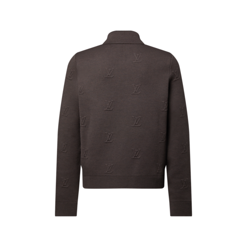 Ready-to-Wear All Ready-to-Wear LV Blason Embossed Zipped Blouson | Louis Vuitton ® (Product zoom)