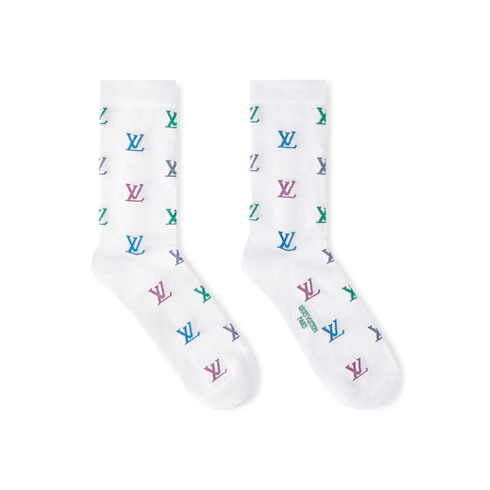 S00 Accessories Home Textile LV Blason Shading Socks | Louis Vuitton ® (Product zoom)