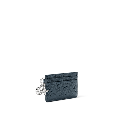 Monogram Empreinte Leather Small Leather Goods Card Holders and Key Holders LV Charms Card Holder | Louis Vuitton ® (Product zoom)