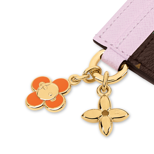 LV Charms Card Holder Detail View