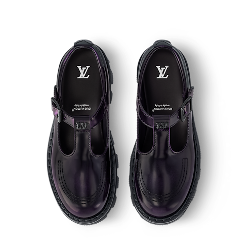 Shoes Buckles and Lace-Ups LV Checker Mary Jane | Louis Vuitton ® (Product zoom)