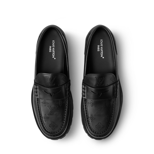 LV City Ranger Loafer Interior View