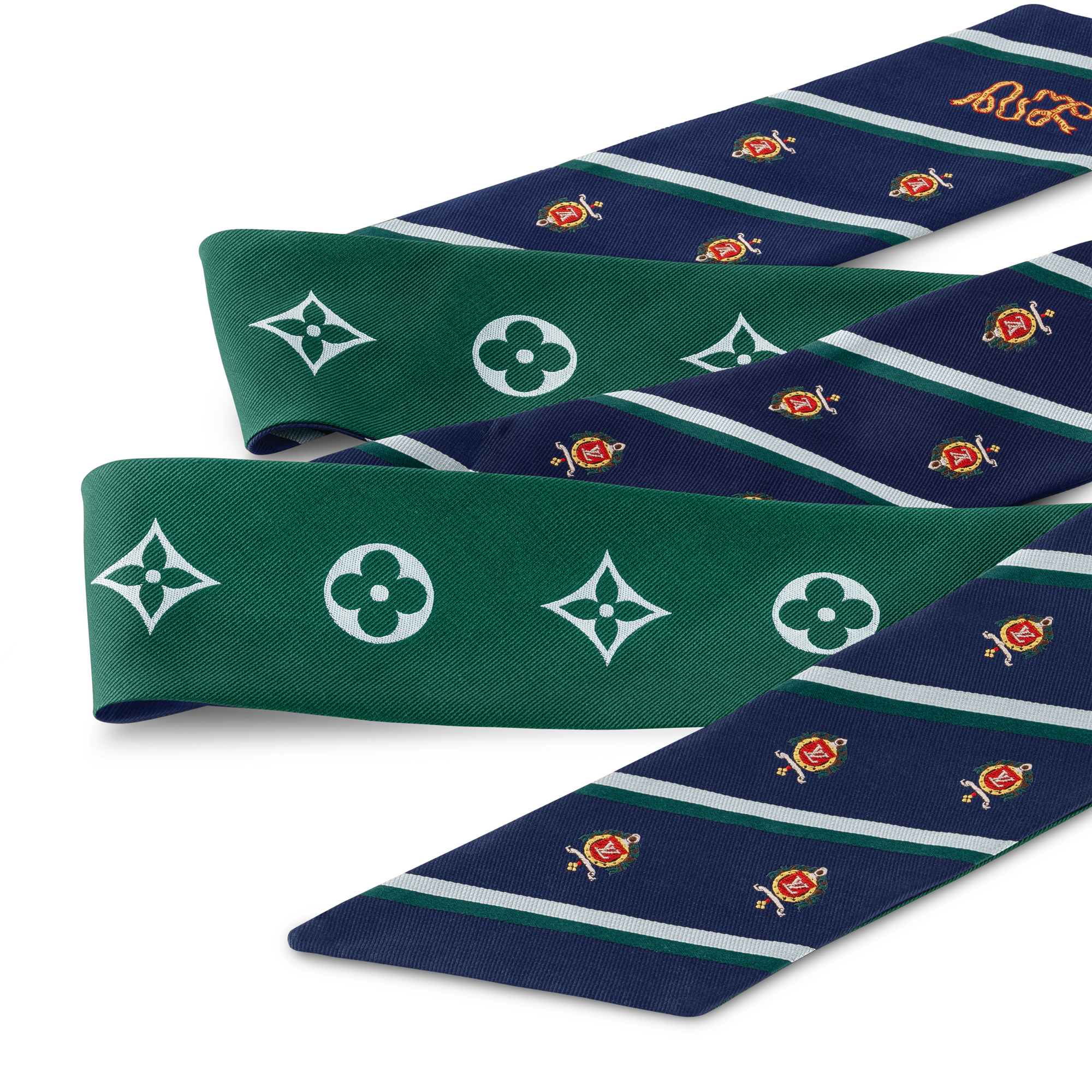 S00 Accessories Ties and Pocket Squares LV Crest Bandeau | Louis Vuitton ® (Product zoom)