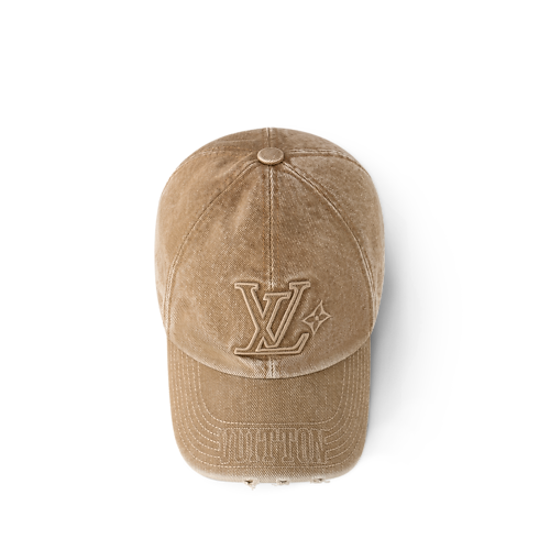 S00 Accessories Hats, Beanies and Gloves LV Denim Washed Cap | Louis Vuitton ® (Product zoom)