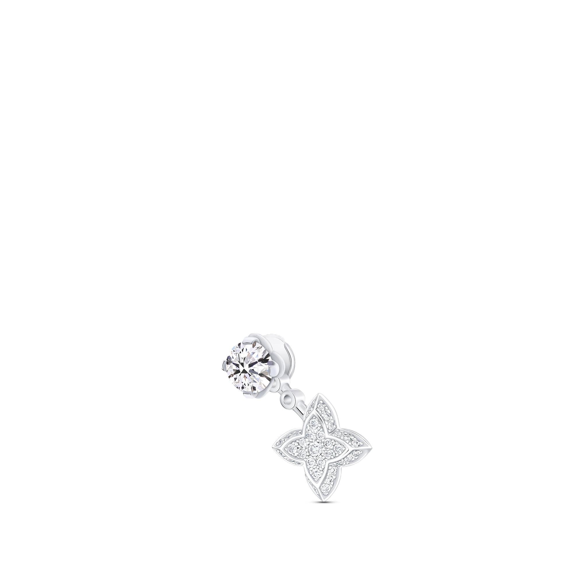  Collections LV Diamonds LV Diamonds Double Stud, Round Brilliant cut - per unit | Louis Vuitton ® (Product zoom)