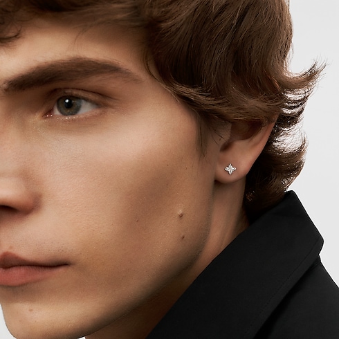 Collections LV Diamonds LV Diamonds Stud, LV Monogram Star cut - per unit | Louis Vuitton ® (Product zoom)