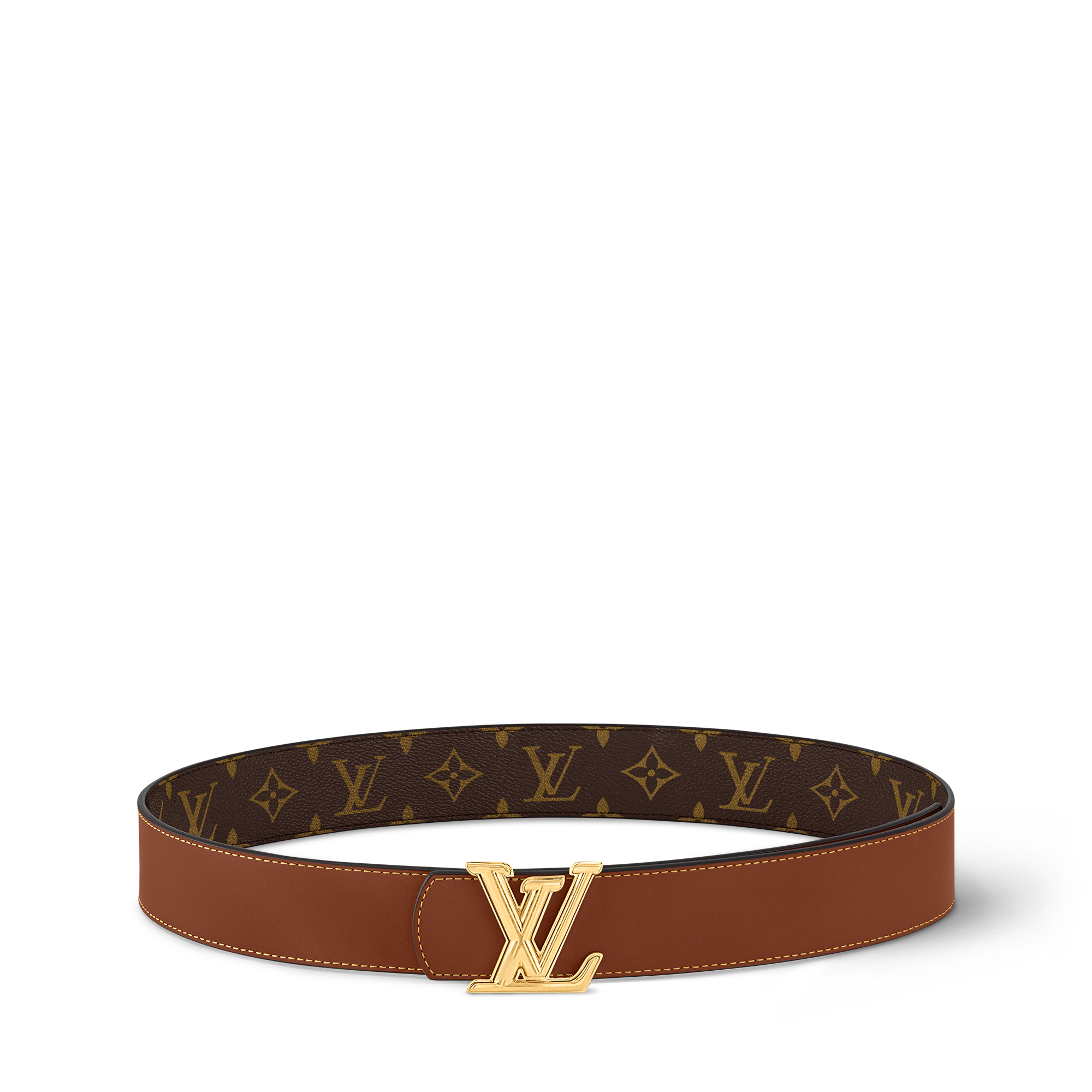 Monogram Accessories Belts LV Dimension 40mm Reversible Belt | Louis Vuitton ® (Product zoom)