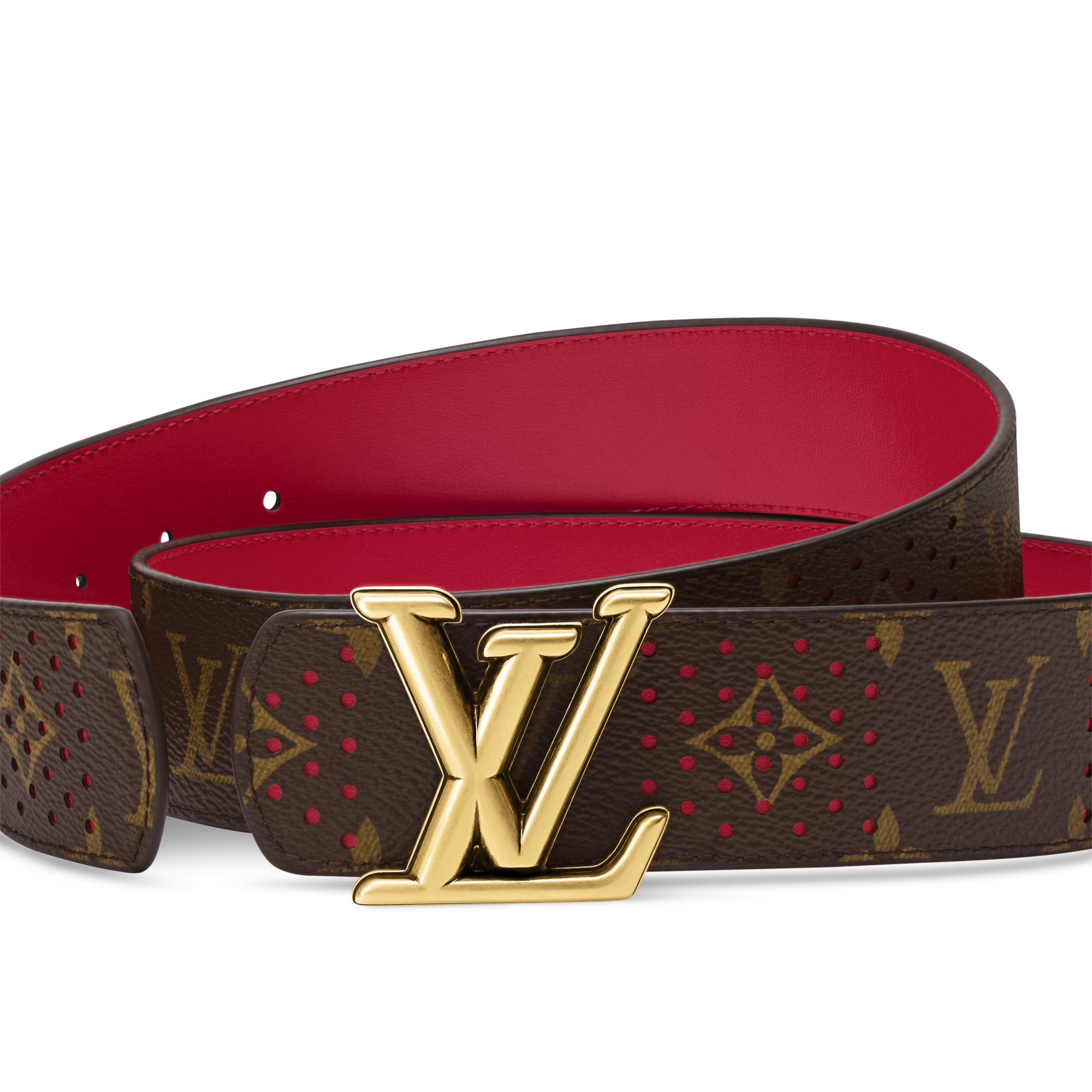 Louis Vuitton Monogram Fully Adjustable Holeless Unisex Belt Louis Vuitton Monogram Fully Adjustable Holeless Belt main image 2