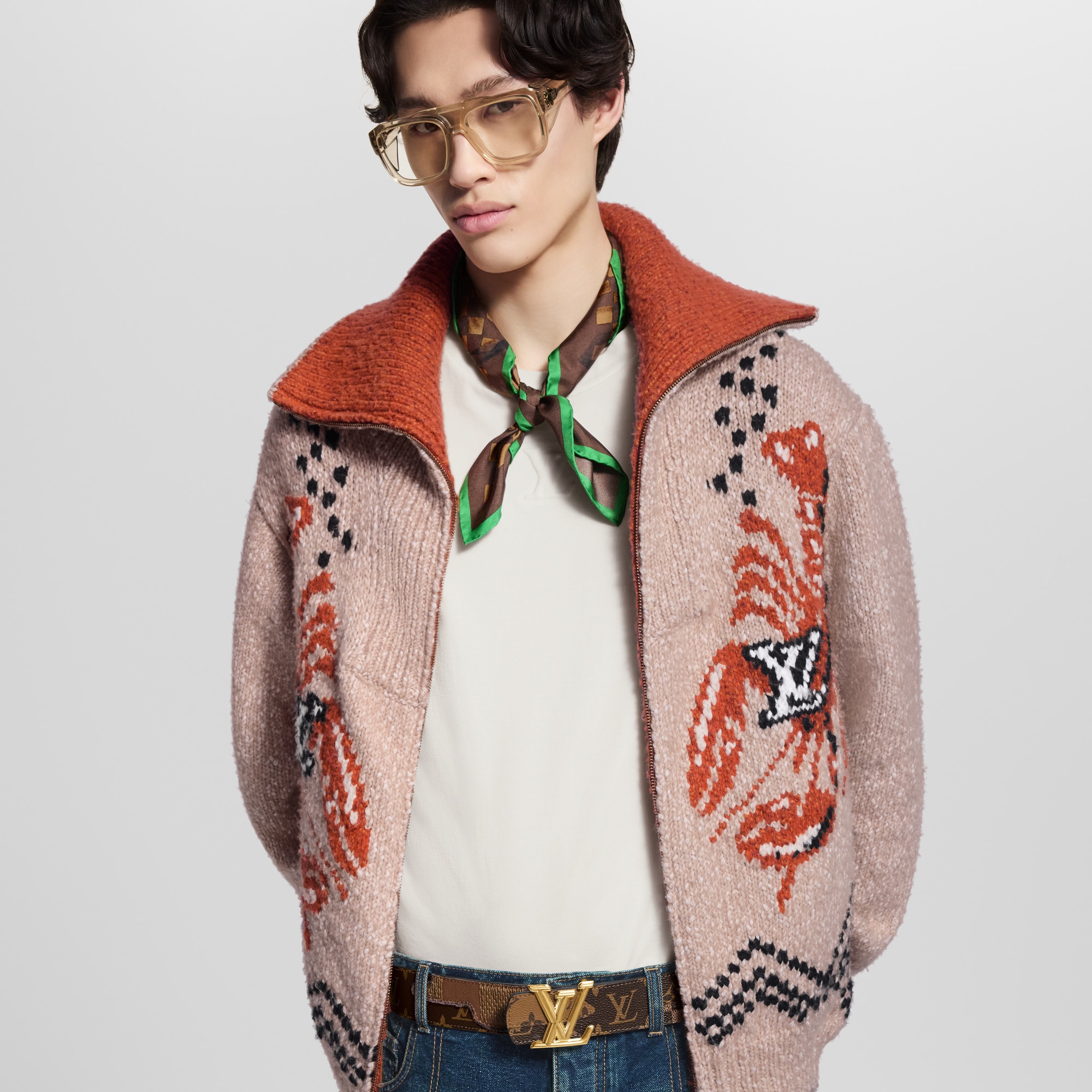  Accessories Belts LV Dimension Monogram Landscape 40mm Reversible Belt | Louis Vuitton ® (Product zoom)