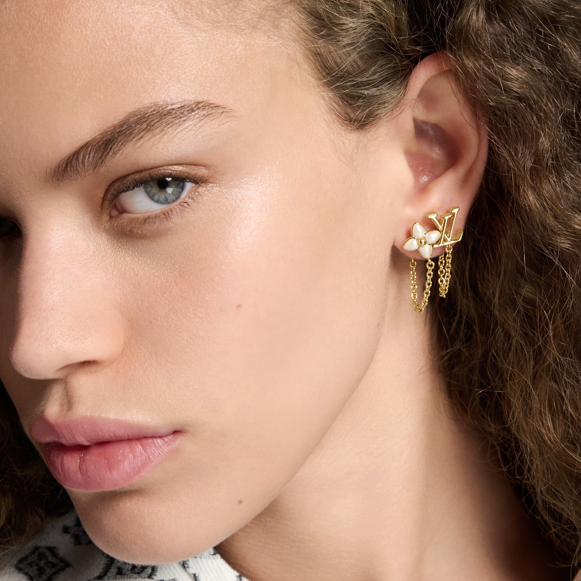 S00 Fashion Jewelry Earrings LV Floragram Earrings | Louis Vuitton ® (Product zoom)
