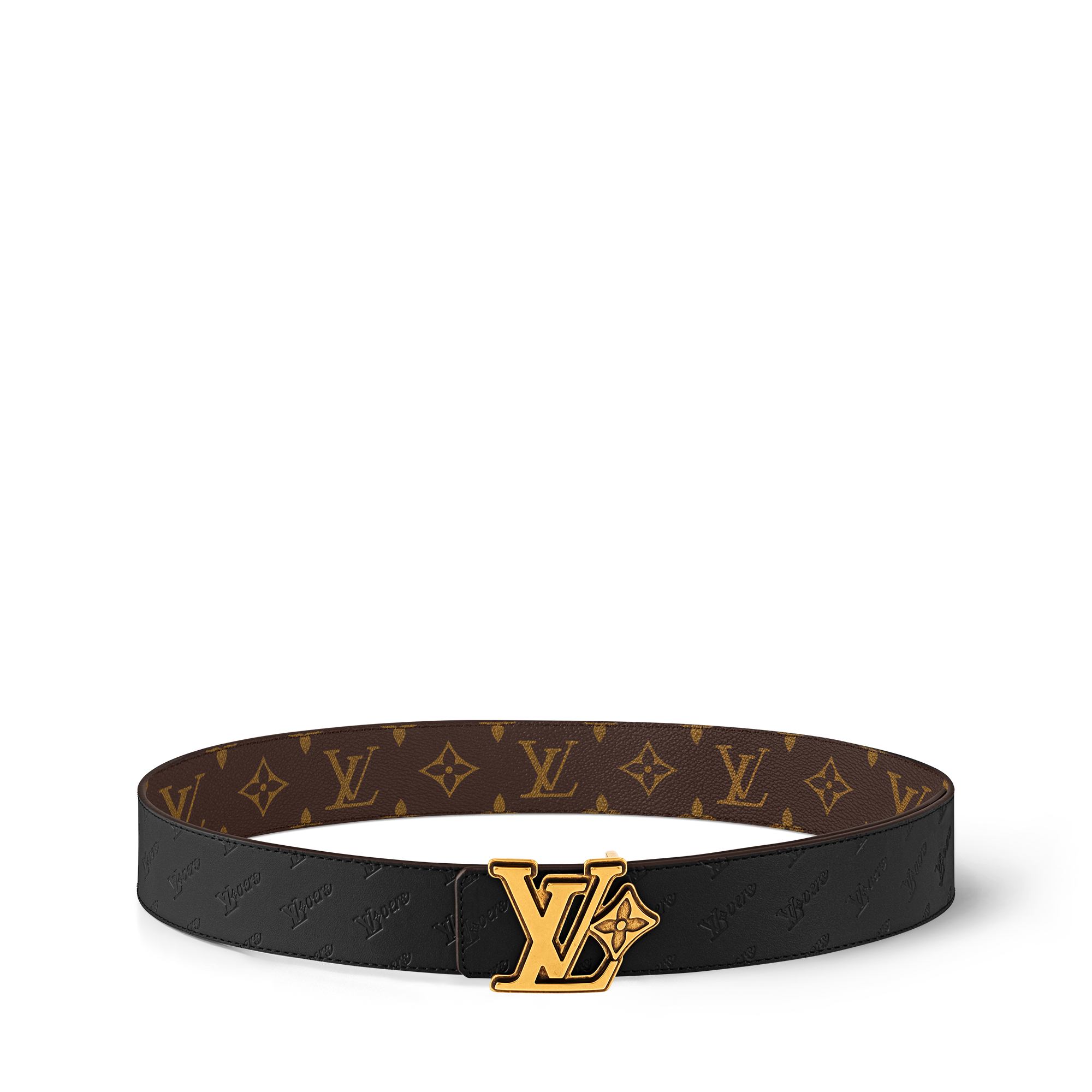  Accessoires Ceintures LV Flower 40mm Reversible Belt | Louis Vuitton ® (Zoom produit)
