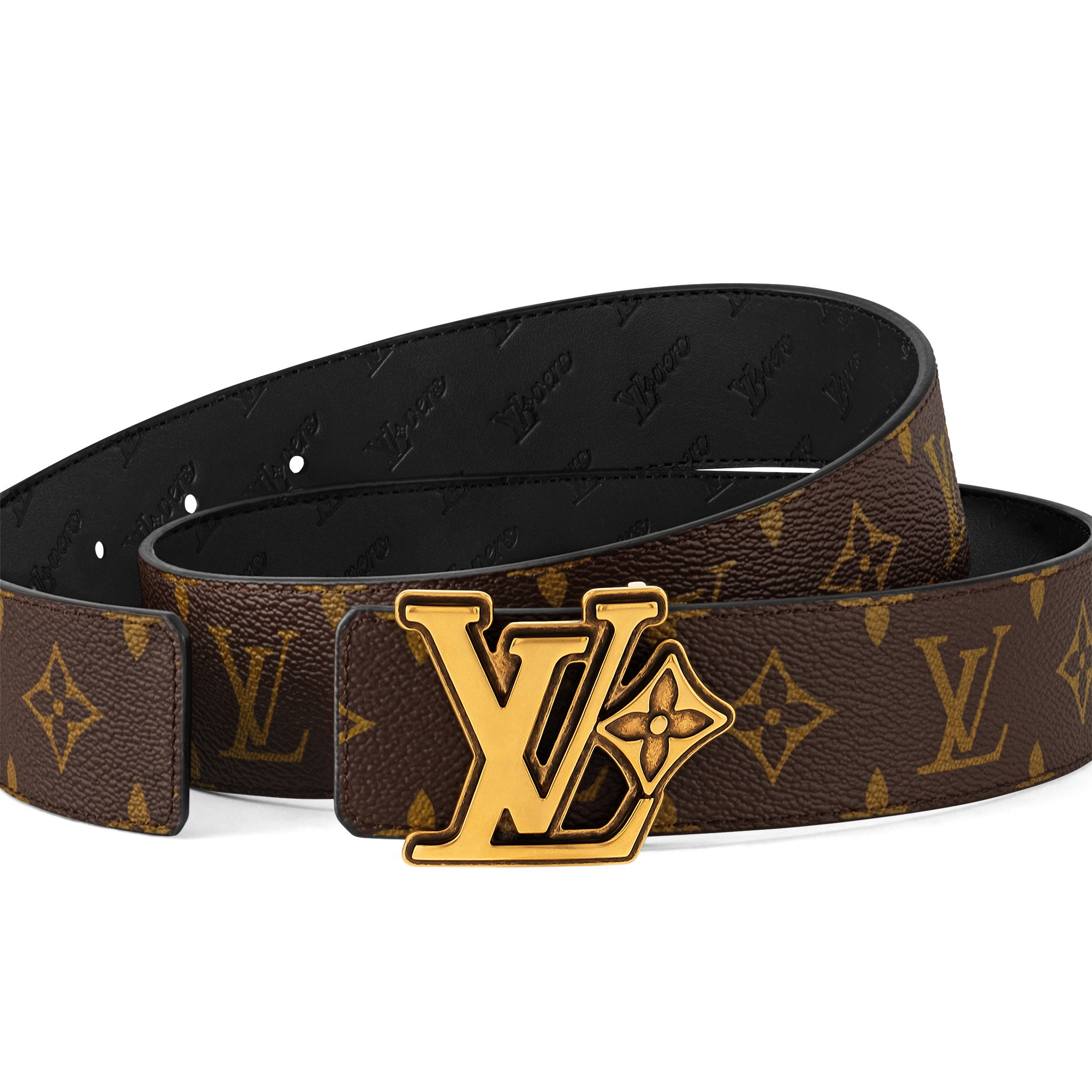 Accessoires Ceintures LV Flower 40mm Reversible Belt | Louis Vuitton ® (Zoom produit)