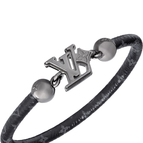 Monogram Eclipse Canvas Fashion Jewelry Bracelets LV Flower Bracelet | Louis Vuitton ® (Product zoom)
