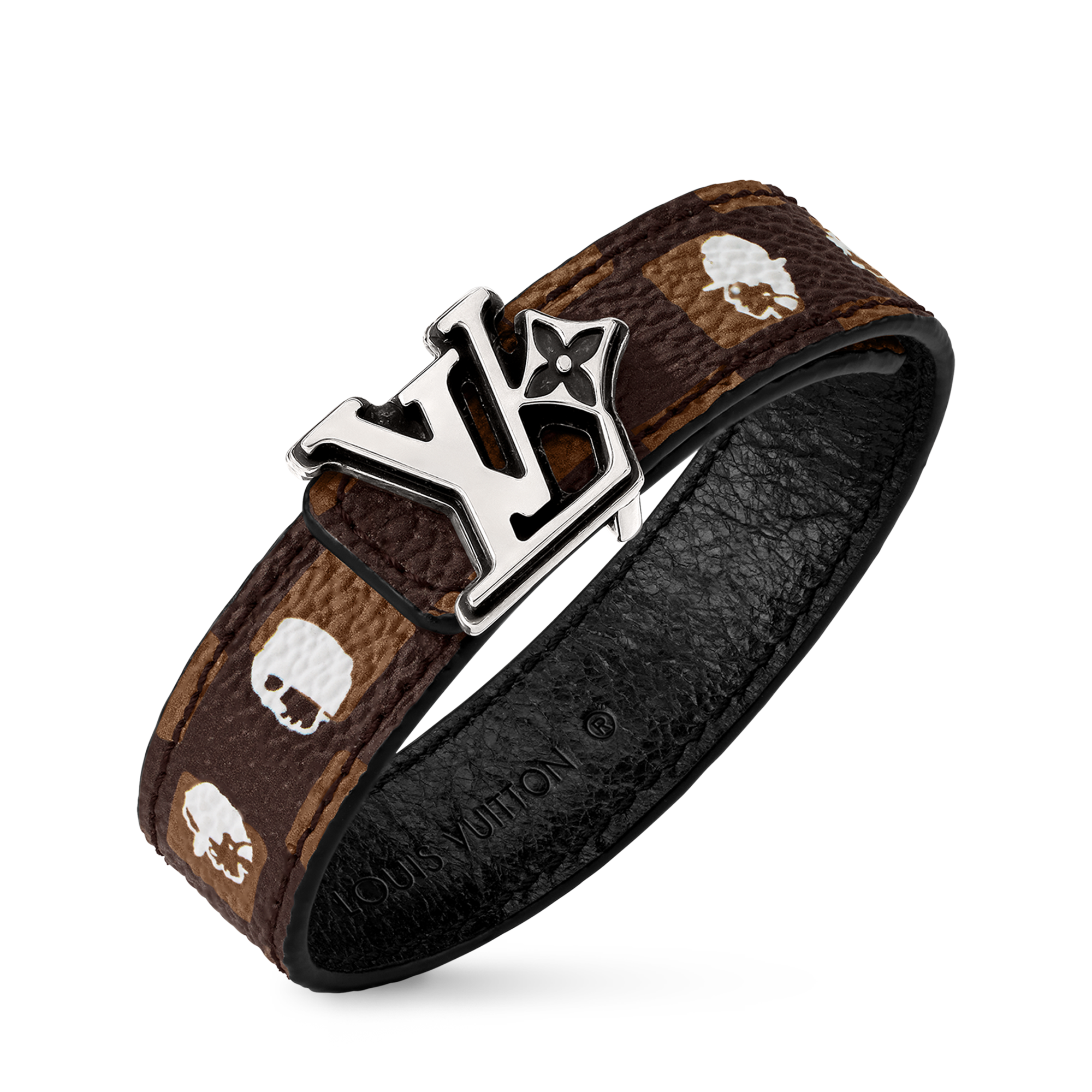  Fashion Jewelry Bracelets LV Flower Damier Phriendship Reversible Bracelet | Louis Vuitton ® (Product zoom)