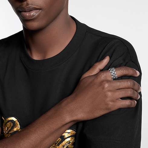 S00 Fashion Jewelry Rings LV Flower Field Ring | Louis Vuitton ® (Product zoom)