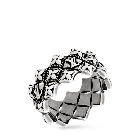 S00 Fashion Jewelry Rings LV Flower Field Ring | Louis Vuitton ® (Product zoom)