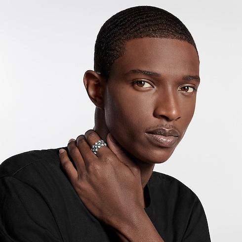 S00 Fashion Jewelry Rings LV Flower Field Ring | Louis Vuitton ® (Product zoom)