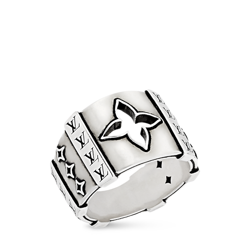 S00 Fashion Jewelry Rings LV Flower XL Ring | Louis Vuitton ® (Product zoom)