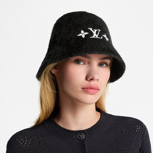 S00 Accessories Hats and Gloves LV Fluffy Hat | Louis Vuitton ® (Product zoom)