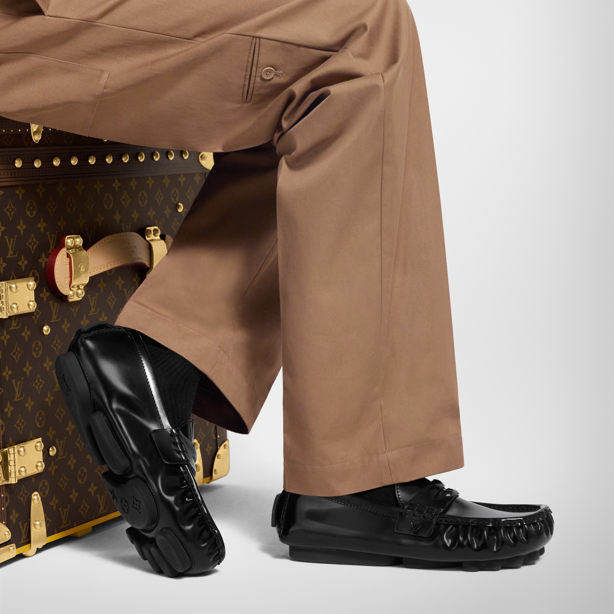  Shoes Loafers and Moccasins LV Footprint Moccasin | Louis Vuitton ® (Product zoom)