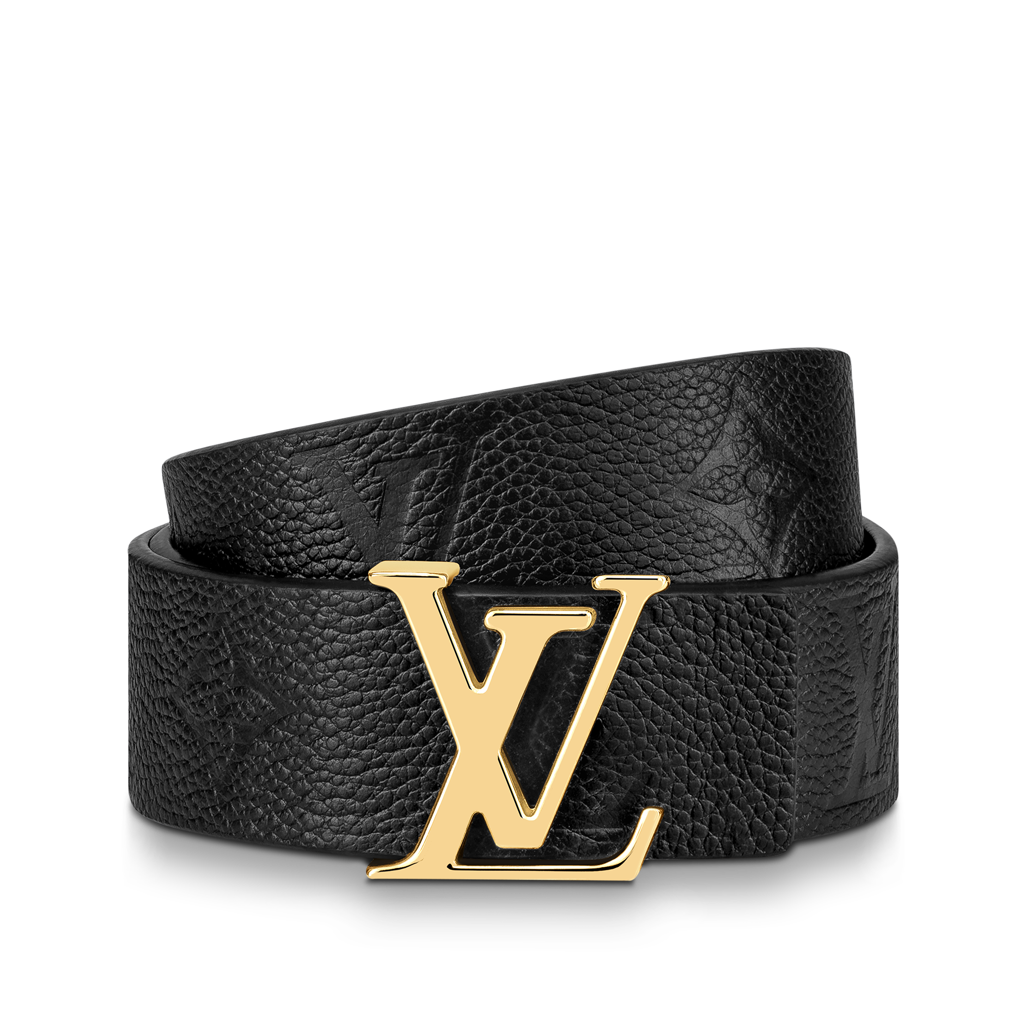 Cuir Monogram Empreinte Accessoires Ceintures LV Iconic 30mm Reversible Belt | Louis Vuitton ® (Zoom produit)