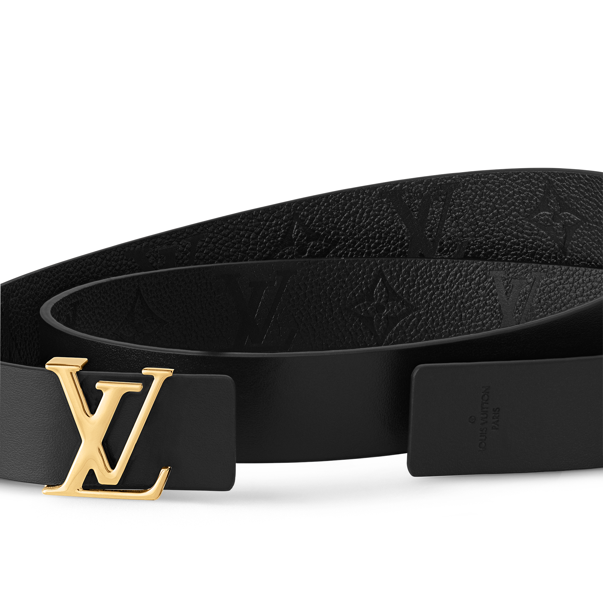 Cuir Monogram Empreinte Accessoires Ceintures LV Iconic 30mm Reversible Belt | Louis Vuitton ® (Zoom produit)