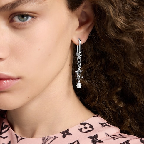 S00 Fashion Jewelry Earrings LV Iconic Hook Earrings | Louis Vuitton ® (Product zoom)