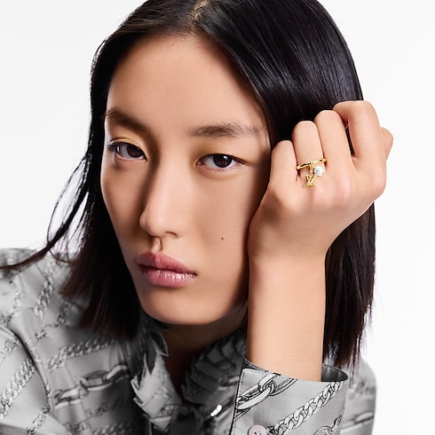 S00 Fashion Jewelry Rings LV Iconic Louisa Ring | Louis Vuitton ® (Product zoom)