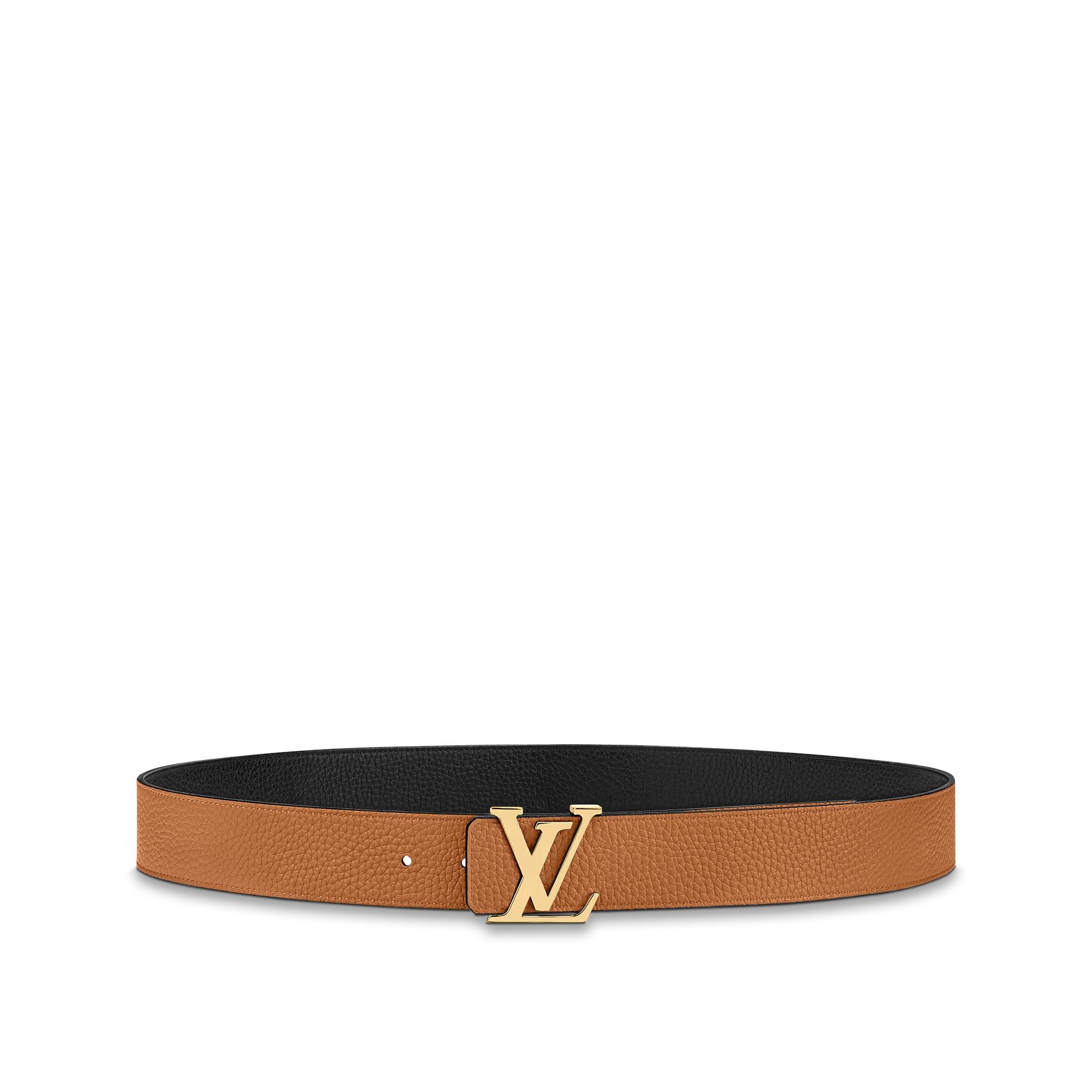 Taurillon Leather Accessories Belts LV Initiales 40MM  | Louis Vuitton ® (Product zoom)
