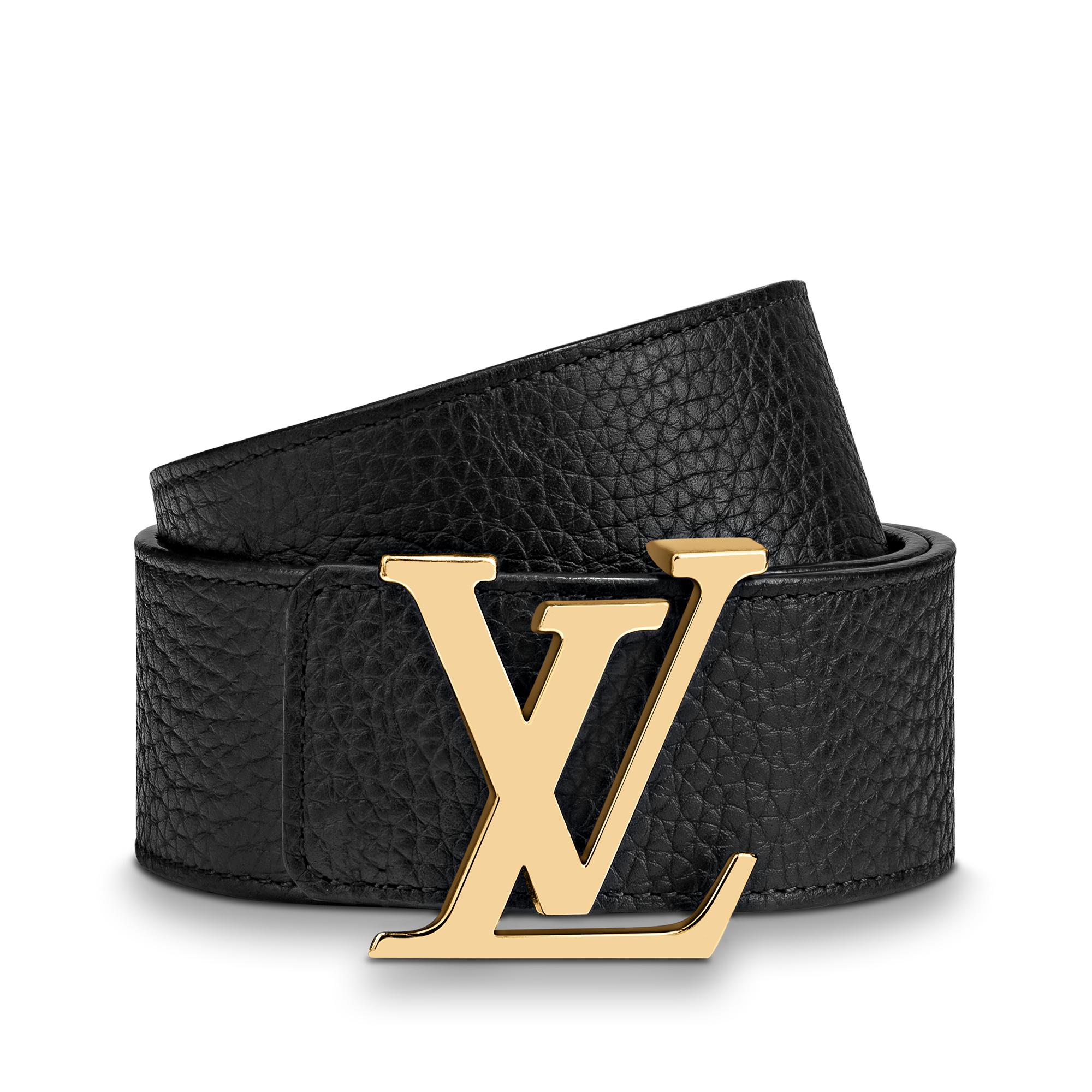Taurillon Leather Accessories Belts LV Initiales 40MM  | Louis Vuitton ® (Product zoom)