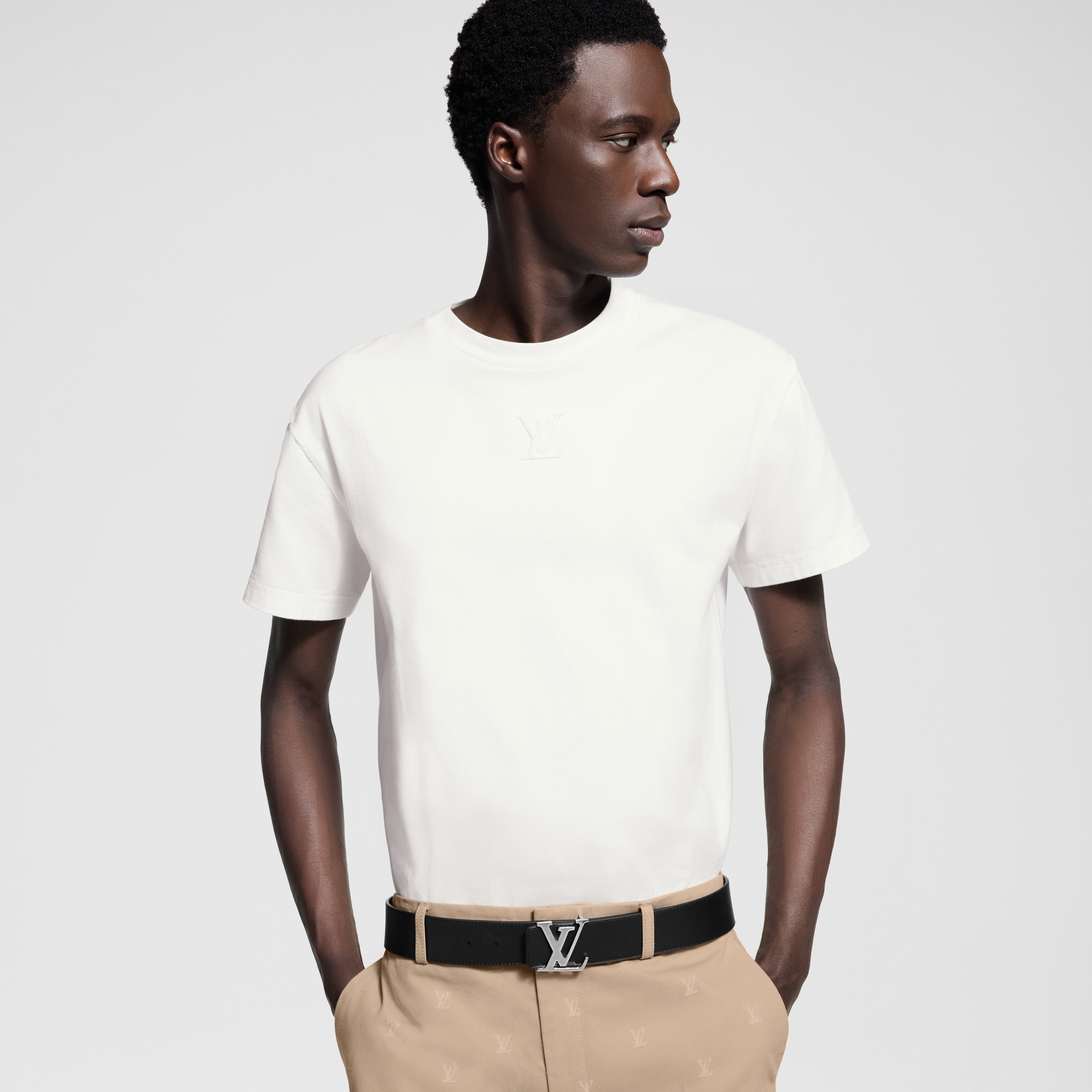 Monogram Macassar Accessories Belts LV Initiales 40MM Reversible | Louis Vuitton ® (Product zoom)