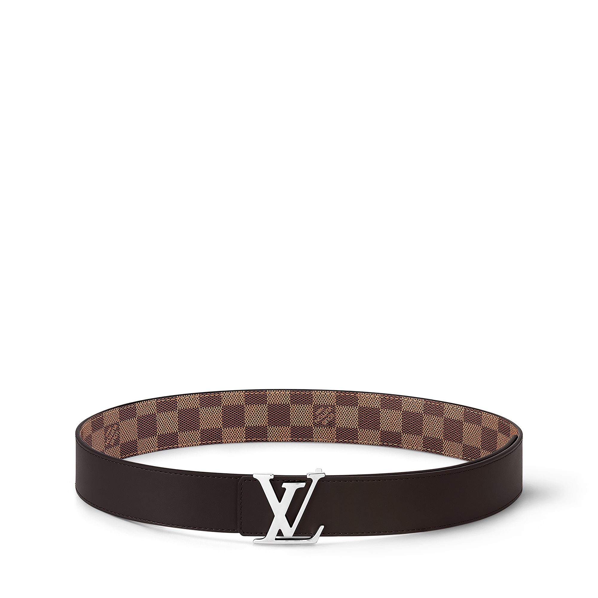 Damier Graphite Canvas Accessories Belts LV Initiales 40mm Reversible Belt | Louis Vuitton ® (Product zoom)